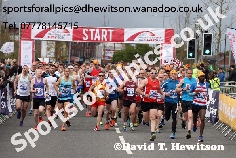 Sunderland City Half Marathon. Photo: David T. Hewitson/Sports for All Pics